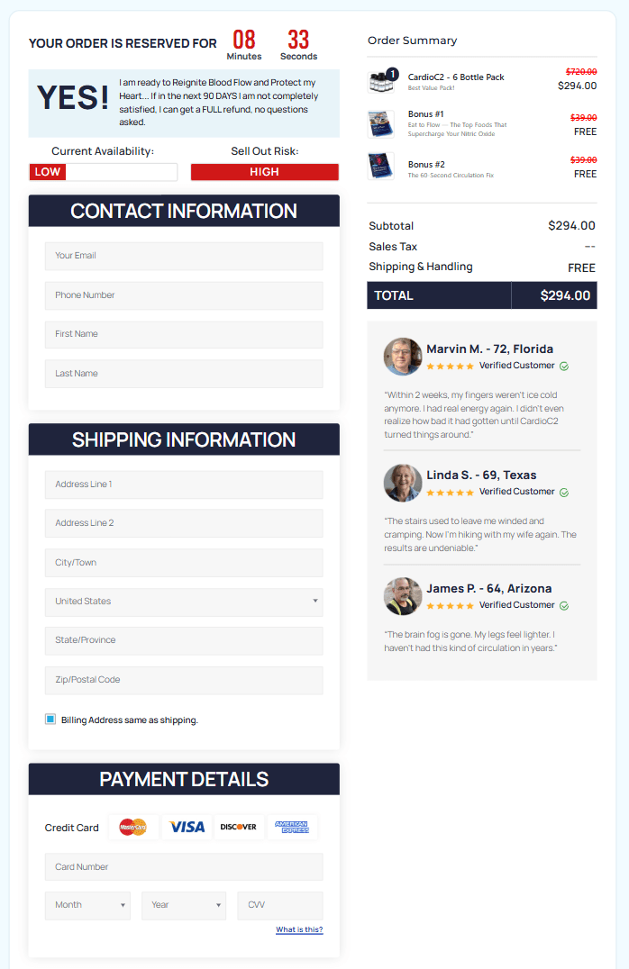 CardioC2 official website